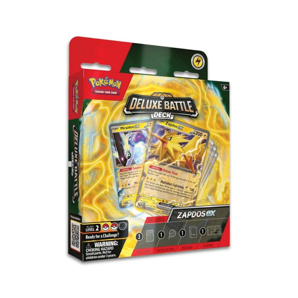 Pokemon Ninetales ex / Zapdos ex Deluxe Battle Deck