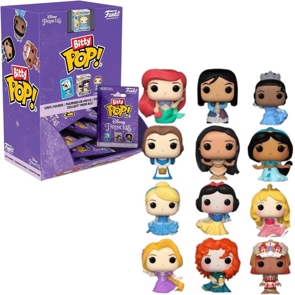 Harry Potter | Disney Princesses | Disney | Five Nights At Freddy | Funko |  Bitty Pop! Mini-Figure Singles Pack