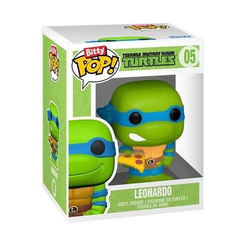 Funko Pop! | Bitty Pop | Ride | Ninja Turtles Leonardo and Turtle Van #05 | Mini figure | genuine