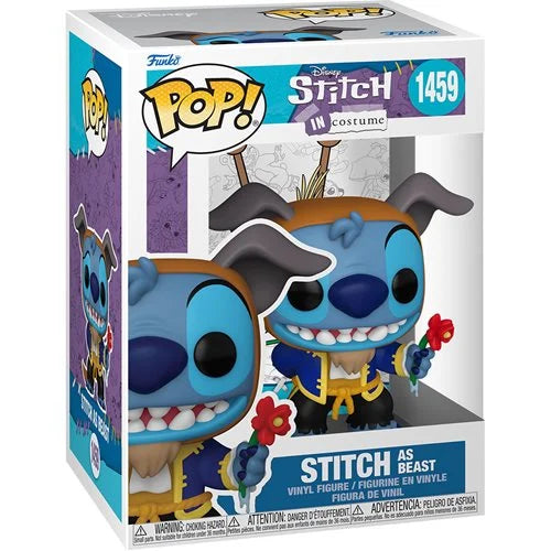 Funko Pop! Lilo & Stitch Costume Stitch | as Beast #1459  | as Simba #1461 | as Pongo #1462 | as Cheshire Cat #1460