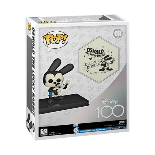 Disney 100 Oswald the Lucky Rabbit Funko Pop! Art Cover Figure with Case #08