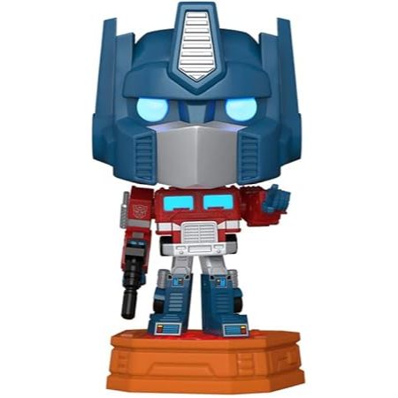 Funko Pop! Lights and Sounds Optimus Prime Exclusive #120 | Transformers | Authentic Funko