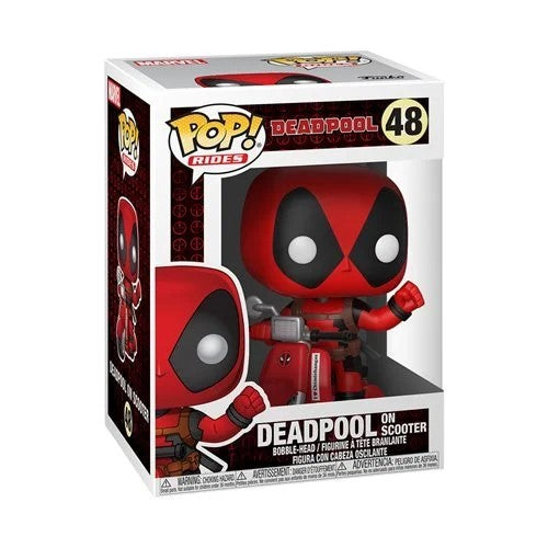 Deadpool and Scooter Funko Pop! Ride Vinyl Vehicle #45