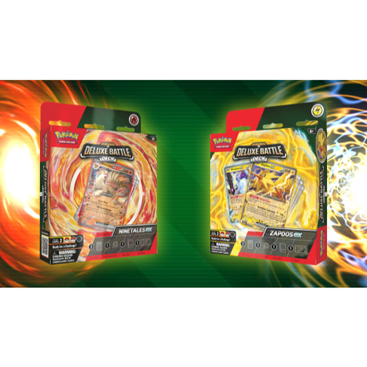 Pokemon Ninetales ex / Zapdos ex Deluxe Battle Deck