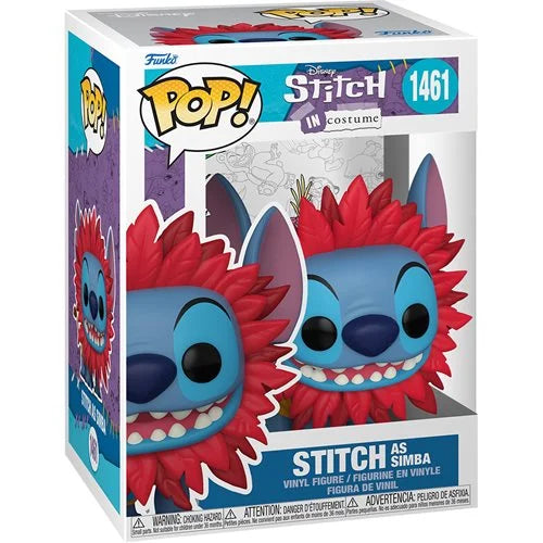 Funko Pop! Lilo & Stitch Costume Stitch | as Beast #1459  | as Simba #1461 | as Pongo #1462 | as Cheshire Cat #1460