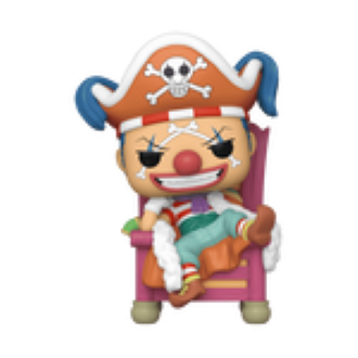 Funko Pop! Deluxe: One Piece #1740 - Buggy The Clown & One Piece #1709 - Corazon (Fall Convention 2024) (International Exclusive) Set