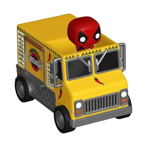 Funko Pop! | Bitty Pop | Ride | Deadpool and Chimichanga Truck #10 | Mini figure | genuine