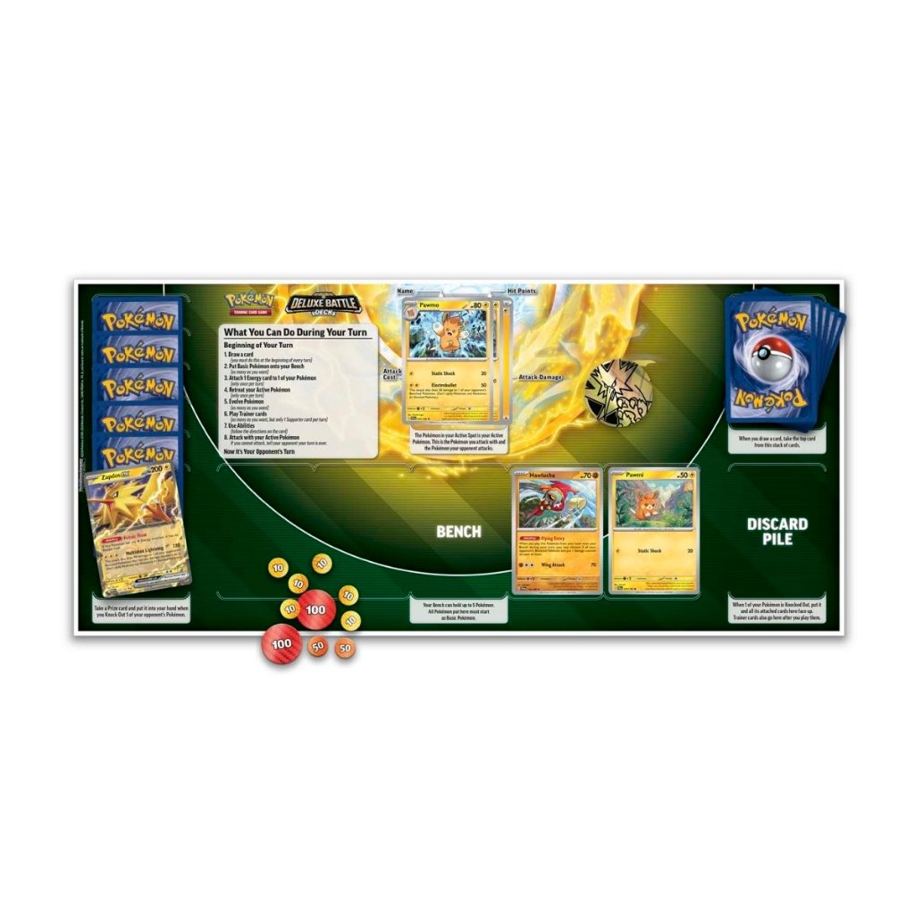 Pokemon Ninetales ex / Zapdos ex Deluxe Battle Deck