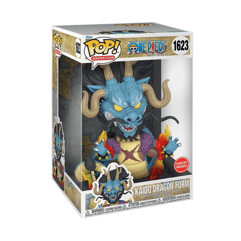 One Piece | Anime | Funko Pop! Jumbo Kaido Dragon Form with Protector included  #1623 | GameStop Exclusive