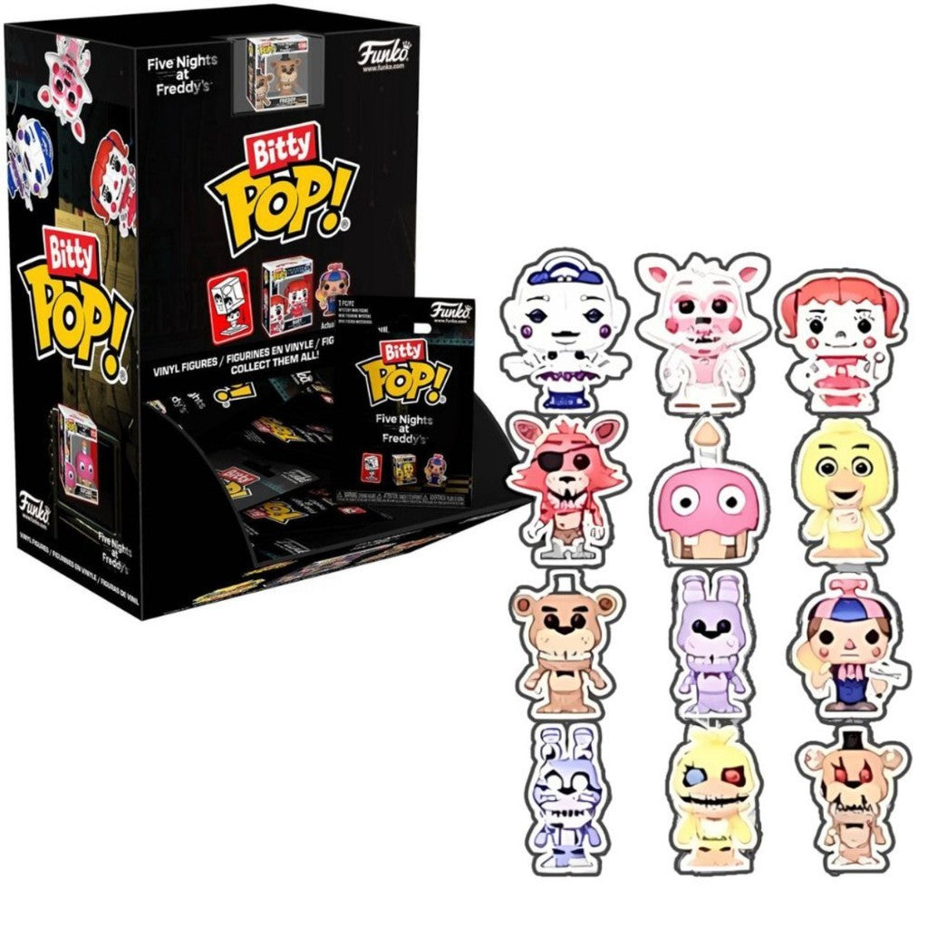 Harry Potter | Disney Princesses | Disney | Five Nights At Freddy | Funko |  Bitty Pop! Mini-Figure Singles Pack