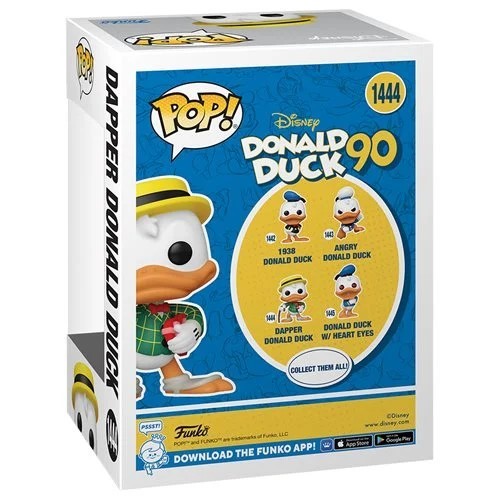 Funko Pop! 90th Anniversary Angry Donald Duck #1443 or Dapper Donald Duck #1444