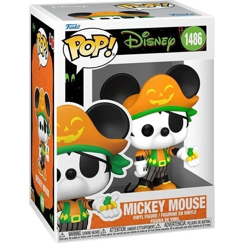 Funko Pop! Disney Halloween Minnie Mouse #1485 or Mickey Mouse #1486