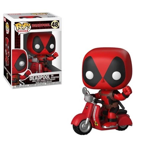 Deadpool and Scooter Funko Pop! Ride Vinyl Vehicle #45