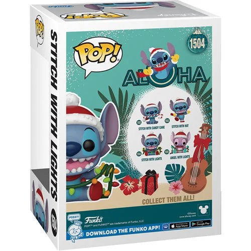 Disney | Lilo & Stitch | Holiday Stitch with Hat #1503 | Funko | Figure