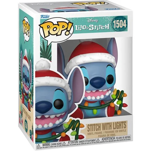 Disney | Lilo & Stitch | Holiday Stitch with Hat #1503 | Funko | Figure