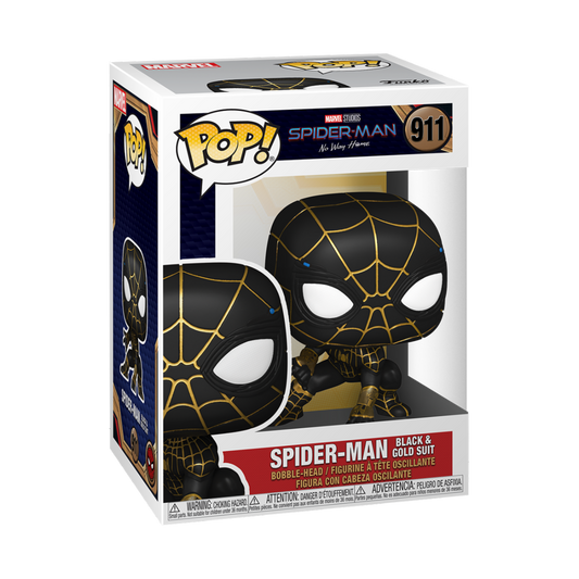 Funko Pop! Spider-Man Black & Gold Suit #911 No Way Home